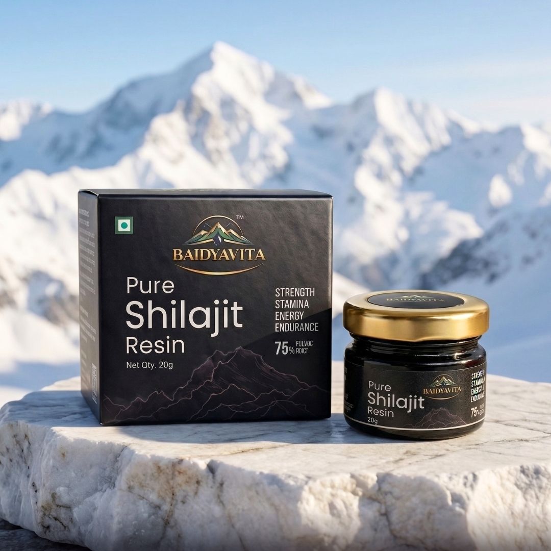 Baidyaviita Pure Himalayan Shilajit - 20 Gm (30 Servings)
